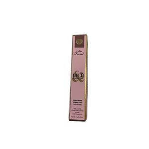 Too Faced Rich & Dazzling High-Shine Sparkling Lip Gloss RAISIN THE ROOF NIB